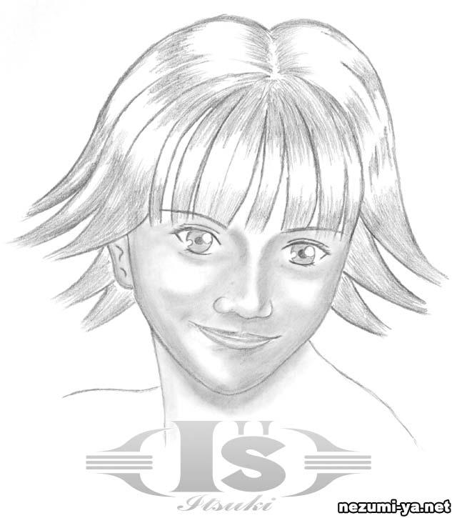 シャープペンで描いた絵